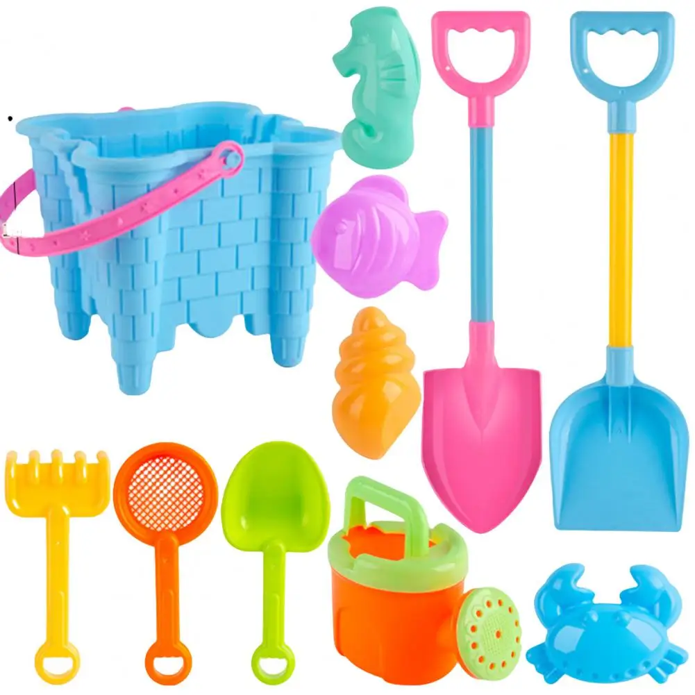 Baby Children Beach Digging Tool Castle Sandbox Bucket Shovel Kids Summer Toys - £13.55 GBP+