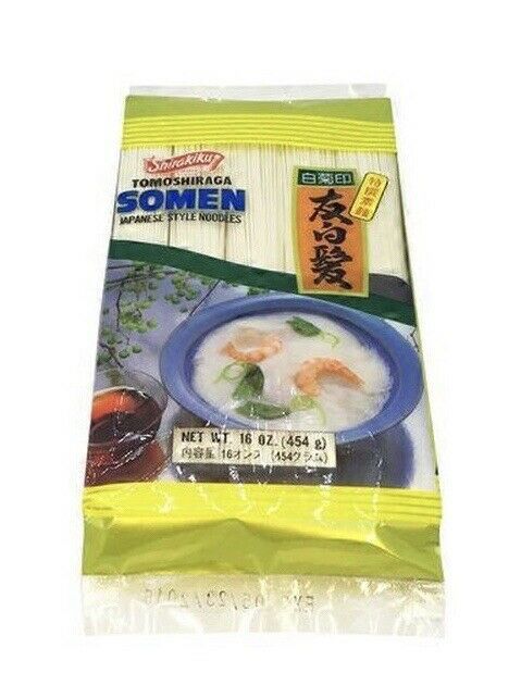Shirakiku Tomoshiraga Somen Japanese Noodles 16 Oz. (Pack Of 2) - $24.74