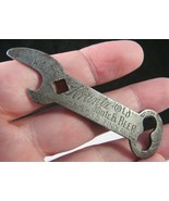 RARE! Antique bottle opener KRANTZ OLD DUTCH BEER Toledo Findley O GAS KEY! - $3,619.83 MXN