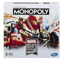 NEW SEALED Hasbro Marvel Comics 80th Anniversary Monopoly Board Game - £31.84 GBP