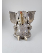 Vintage Ceramic Baby Buddah Elephant Figure Sassy Cute Kitsch Happy - £15.67 GBP