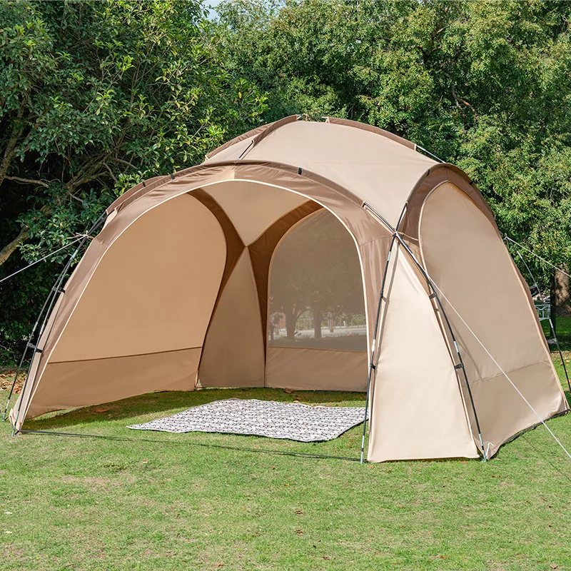 Outdoor Camping 350*350*220CM 5-8 Person Dome Tent Large Sun Protection Pergola - £178.95 GBP+