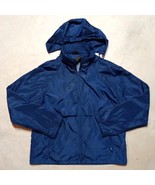 Vintage Eddie Bauer Hideaway Hood Nylon Packable Windbreaker Jacket Size... - $27.95