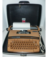 Vintage Smith Corona Coronet Super 12 Electric WORKING Typewriter w Hard Case NM - £157.76 GBP
