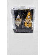 Pittsburgh Steelers NFL 2 Pack Gnome Ornament Set Christmas - $403.75 MXN