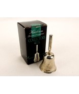 Heirloom Genuine Silver Plated Collector&#39;s Bell, 3 3/4&quot;, w/Box, Vintage - £19.22 GBP
