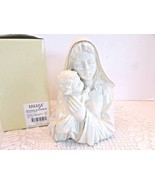 MIKASA FINE PORCELAIN HOLIDAY ELEGANCE MADONNA &amp; CHILD LARGE FIGURINE  NIB - $184.13 MXN
