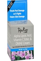 Reviva Labs Alpha Lipoic Acid Vitamin C Ester and DMAE Cream -- 2 oz - £28.70 GBP