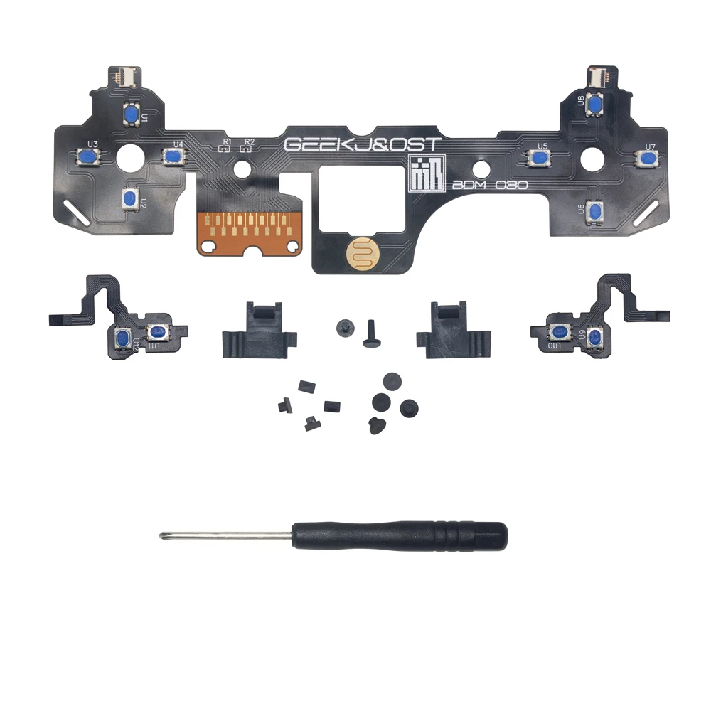 LR shoulder key+ Face Clicky Kit for PS5 Controller BDM-030, Custom Tactile - £20.08 GBP