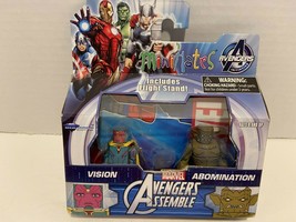 Marvel Minimates (2017) Avengers Assemble Vision &amp; Abomination Figure Set New! - £5.03 GBP