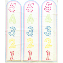 Tiny Treasures Childrens Growth Chart Fabric Panel by RJR 100% Cotton 1 Yard - £5.48 GBP