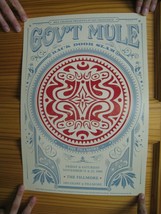 Gov&#39;t Mule Poster Government Allman Brothers Back Door Slam Fillmore Nov... - $1,658.38 MXN