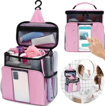 Shower Caddy Portable,Dorm Room Essentials for College Students Girls (Pink) - £21.29 GBP