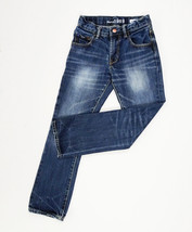 Gap Kids 1969 Slim Straight Denim Jeans Girls 10 Adjustable Waist Faded ... - £11.59 GBP