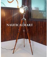 NauticalMart Classical Designer Chrome Finish Stand Tripod Floor Lamp Se... - $3,530.90 MXN