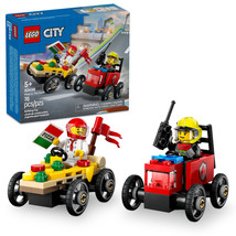 LEGO CITY: Pizza Vs. Fire Truck Race Car Pack (60458) - $15.42 CAD