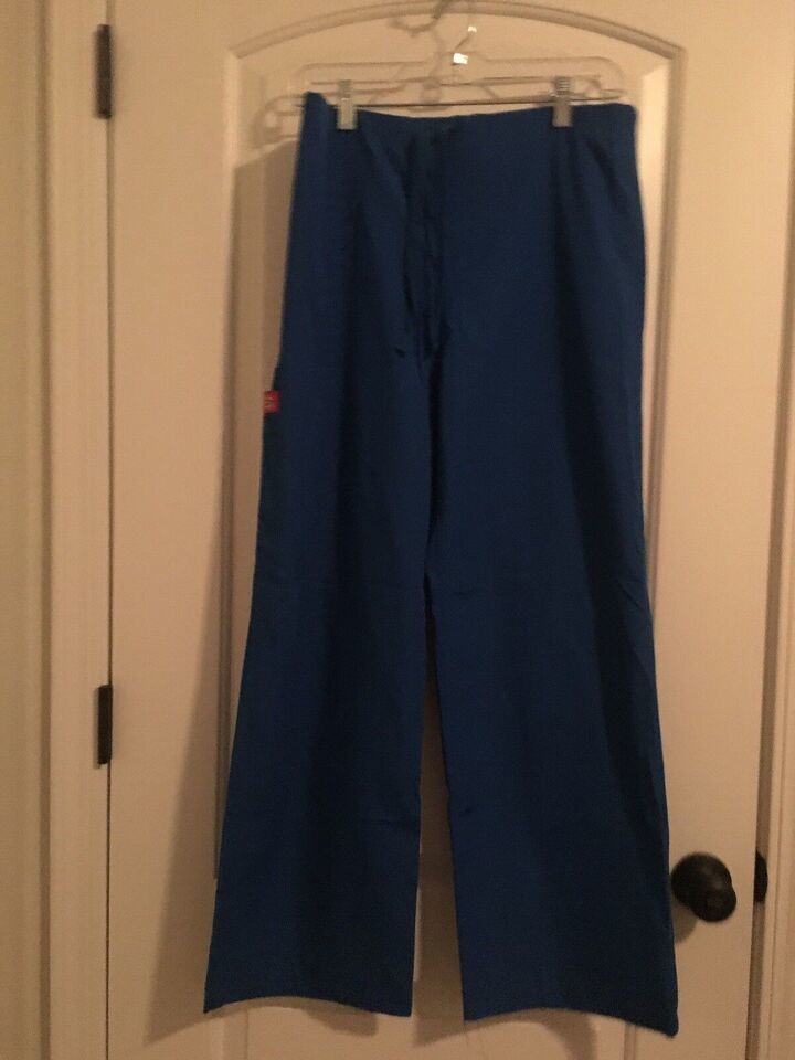 Primary image for 1 Pc Dickies Women's Royal Blue Scrub Pants Nurse Medical Size S