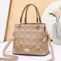 Large Fashion Bag Elegant Large Capacity Women&#39;s Bucket Bag Chain Shoulder Cross - £34.37 GBP