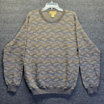 VTG 90&#39;s Tricots St Raphael Men&#39;s Sz M Abstract Design Pullover Sweater - £17.68 GBP