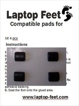 Laptop Feet for Asus K52xx/K53xx/K42xx/K43xxcomp kit (4 pcs self adhesiv... - £9.31 GBP