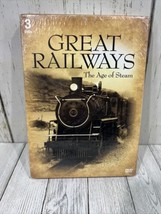 Great Railways: The Age Of Steam 3 Dvd New Sealed! - £6.94 GBP