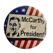 Vintage Eugene McCarthy For President 1968 Classic Political Campaign Button Pin - £7.17 GBP