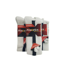 Striped Tube Socks Sports Baseball Softball   Cotton Game Socks Unisex White wit - £10.10 GBP