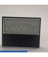 Sifam 24409/1-0003 Analog Volt &amp; Ampare Meter 0 - 20V 0 - 50A 2440910003 - $69.00