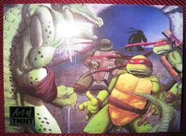 2019 ART OF TEENAGE MUTANT NINJA TURTLES AUTOGRAPH #37 STEVE LAVIGNE GREEN 12/99 - £39.62 GBP