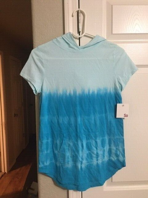 Girl's SO Brand Hoodie--Blue Ombre--Size 16 - $14.99