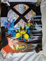 1995 Marvel X-Men Mystery Super Villains Poster Chef Boyardee - $20.78