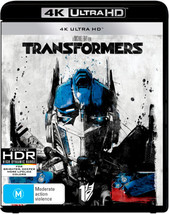 Transformers 4K UHD | Shia LaBeouf | Michael Bay&#39;s | Region Free - £21.47 GBP