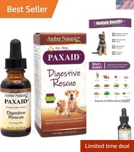 Natural Digestive Relief for Dogs - Paxaid Herbal Supplement in Glass Bo... - $66.49