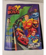 Fox Kids Magazine Spring 2000 Pullout Digimon Poster NASCAR Racers Jeff ... - €42,40 EUR