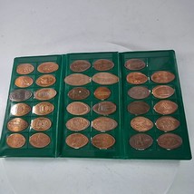 Pressed Pennies Collecting Book San Antinio Zoo Sea World Universal Studios - $29.99