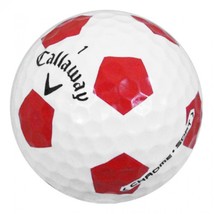 36 Mint White Callaway Chrome Soft Truvis &quot;Soccer&quot; Golf Balls MIX - AAAAA 5A - £77.52 GBP