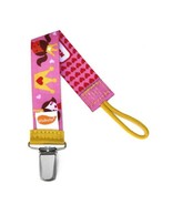 Princess Pacifier Clip - Girls - Ulubulu - Pink - Universal Binky Clip - NUK - $7.99