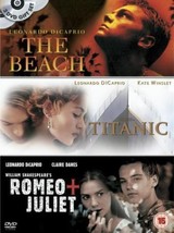 Titanic/The Beach/Romeo And Juliet DVD (2003) Leonardo DiCaprio, Luhrmann (DIR)  - £14.84 GBP