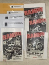 4 Rambo Instruction Guide Only Listing For Customer In Canada - £32.28 GBP