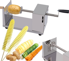 Twisted Potato Slicer, Cortador De Papas En Espiral Tornado Curly Fry Cutter wit - £27.90 GBP