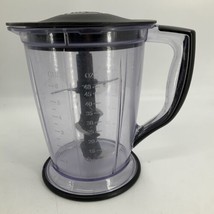 Ninja QB1004 48 oz 6 Cup Blender Food Processor Pitcher Replacement Blade EUC - £24.92 GBP