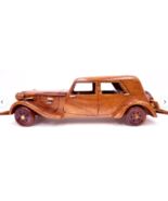 Citroen Wooden Vintage Car Model Great Hobby Handmade Gift Decoration - £74.59 GBP