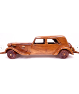 Citroen Wooden Vintage Car Model Great Hobby Handmade Gift Decoration - $131.73 CAD