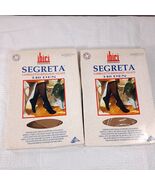 Ibici Segreta 140 Den set 2 sz 4 tan brown Sheer Knee High Support stock... - $420.48 MXN