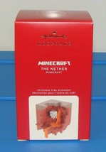 Hallmark Keepsake 2020 Minecraft Game The Nether Christmas Ornament NIB - $38.90