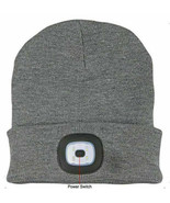 LED Beanie Cap &quot;Geen&quot;  Men / Women  Knit Cap Light Up Hat USB Rechargeable - $277.04 MXN