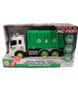 Recycling Truck with Lights Sounds and Dumping Action 1:16 Scale New in Box - $437.71 MXN