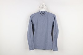 Under Armour Womens Medium ColdGear Compression Mock Neck T-Shirt Steel ... - $39.55