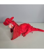 Ty Classic Plush Fossils the Red Dragon 17&quot; Plush Stuffed Animal Toy 200... - $45.99