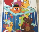 PLAYSKOOL SESAME STREET BABY BERT AND ERNIE WOODBOARD PUZZLE (1986) 315-25 - $17.59